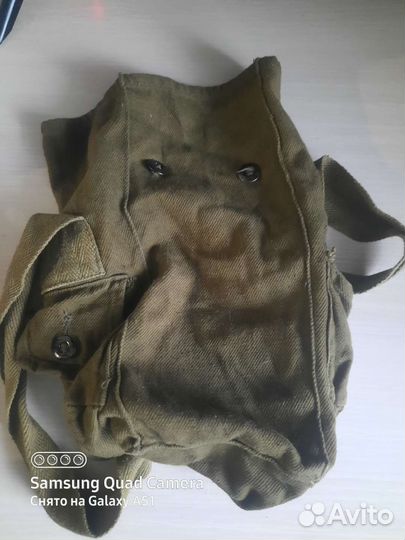 Сумка военная, для противогаза и куртка