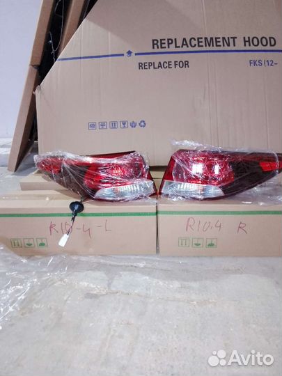 KIA rio 4 седан задний фонарь левый правый