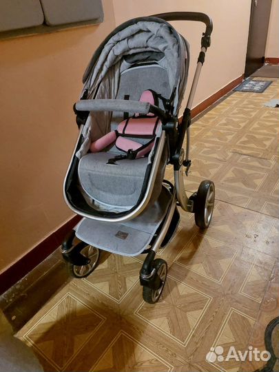 Детская коляска 2 в 1 с автолюлькой
