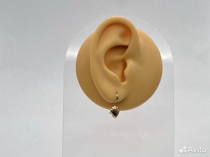 Золотые серьги 585 пробы