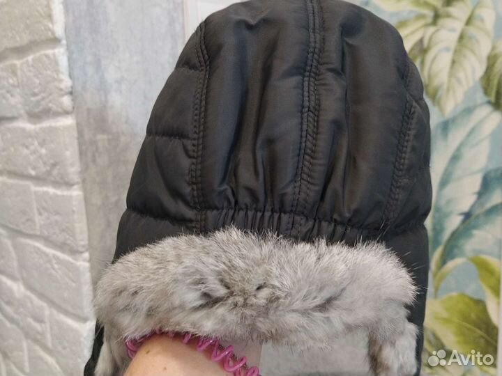 Шапка ушанка детская