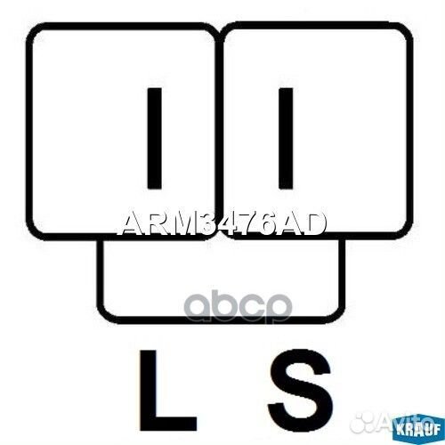 Регулятор генератора ARM3476AD Krauf