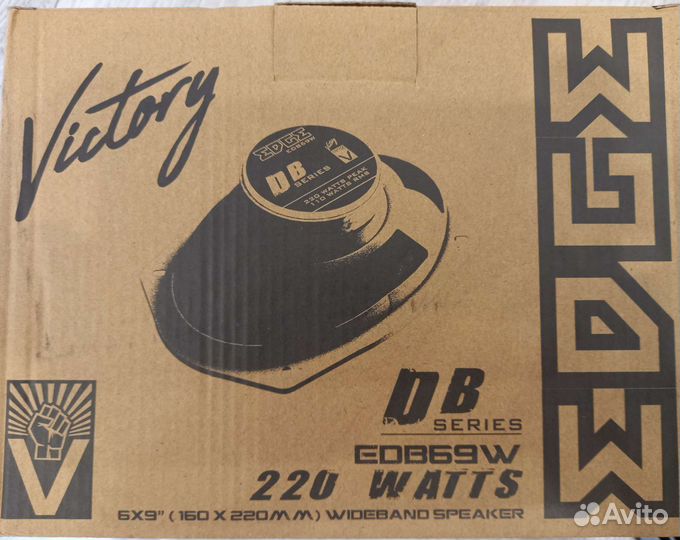 Новые Широкополосные динамики EDB69W-E0