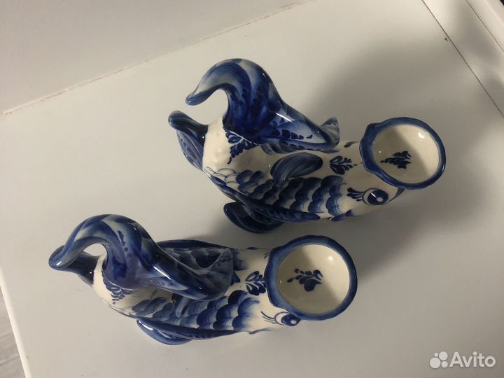 Рыбки гжель