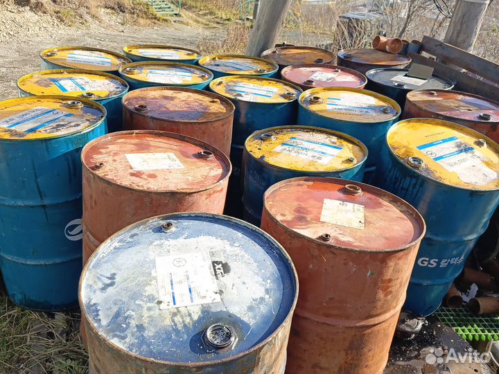 Бочки металлические 200л
