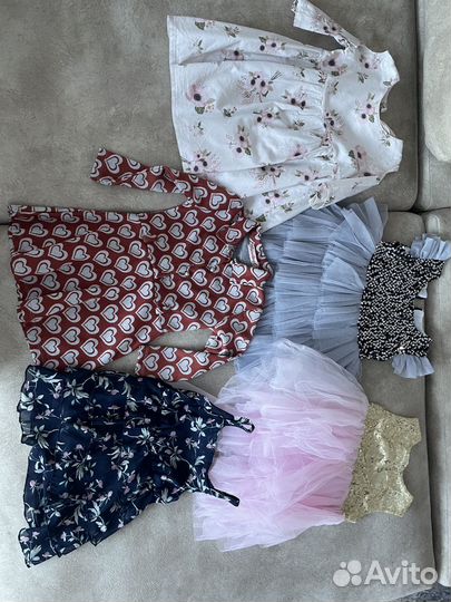 Платье для девочки 86-98