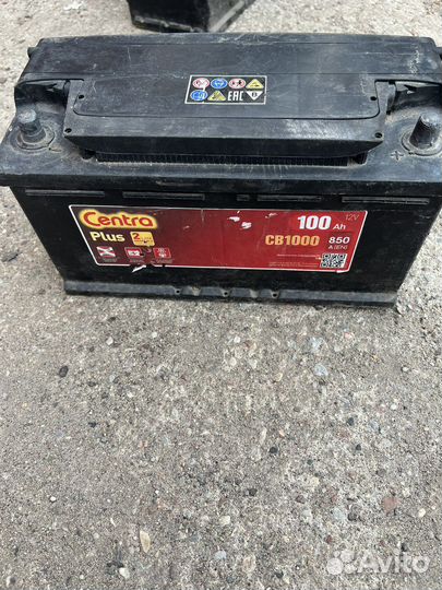 Акб на машину centra 100
