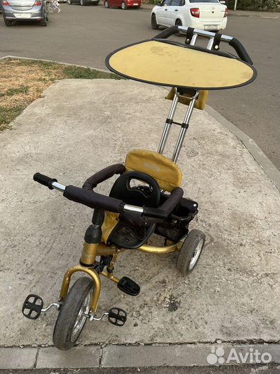 Детский трехколесный велосипед бу