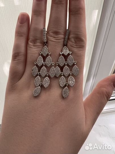 Серебряные серьги