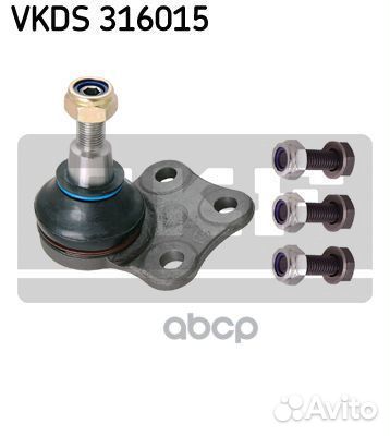 Vkds 316015 опора шаровая к-кт Renault Fluence