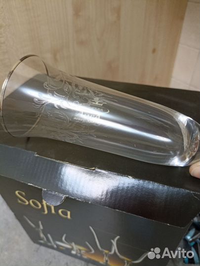 Фужеры богемия хрусталь