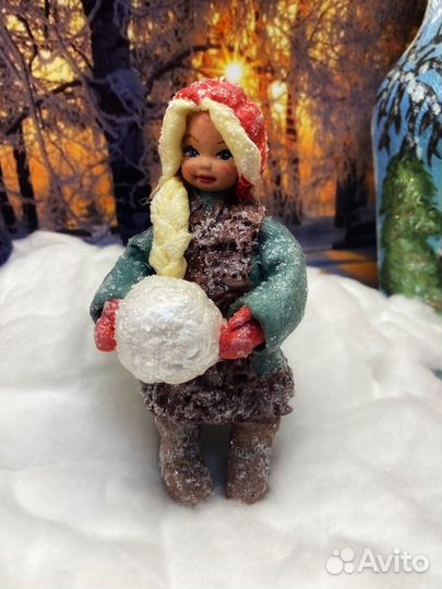 Ватная игрушка