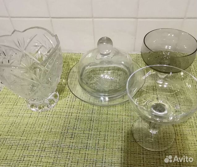 Хрусталь, стекло