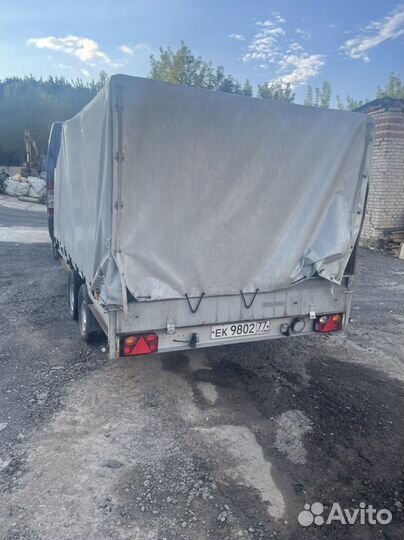 Прицеп легковой двухосный с тентом 3.5х1.5