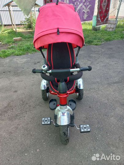 Детский велосипед с ручкой бу