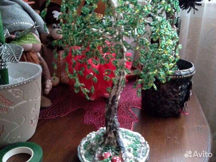 Березки,фиалки,маки,орхидеи из бисера