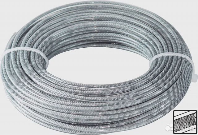 Оптом кн-4086 Леска для триммера 3.0mm*15m/металл+