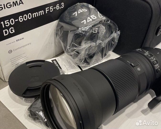 Sigma AF 150-600 f/5.0-6.3 DG OS HSM, Canon, новый