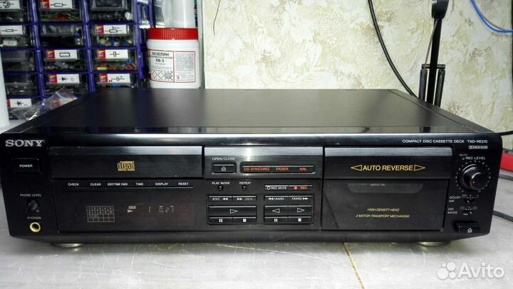 Кассетная дека sony