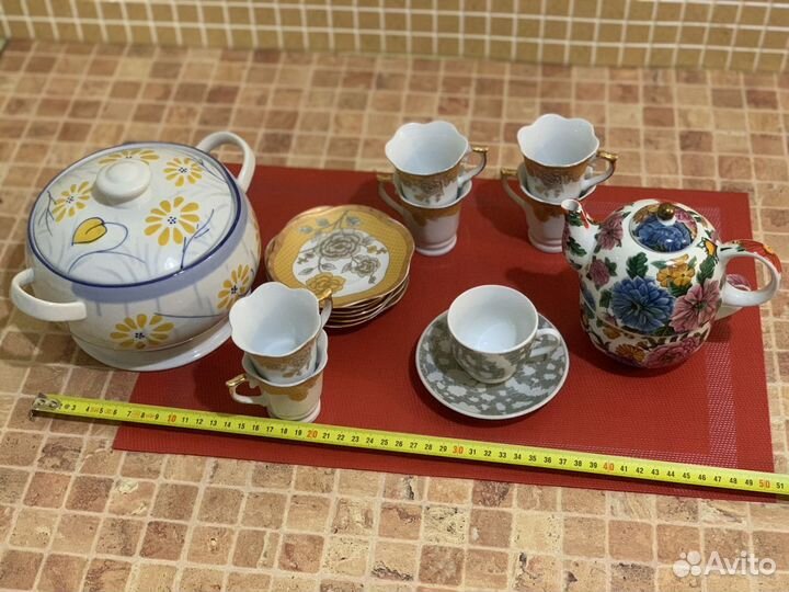 Сервиз кофейный / чайный, супница