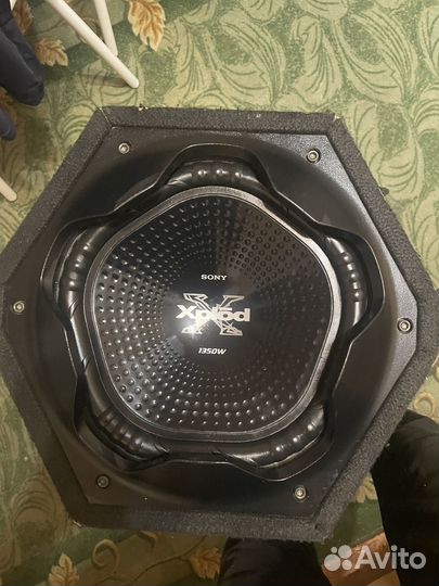 Сабвуфер sony xplod 1350w