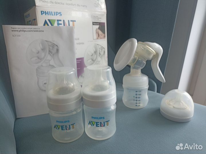 Ручной молокоотсос Philips Avent SCF330 Natural