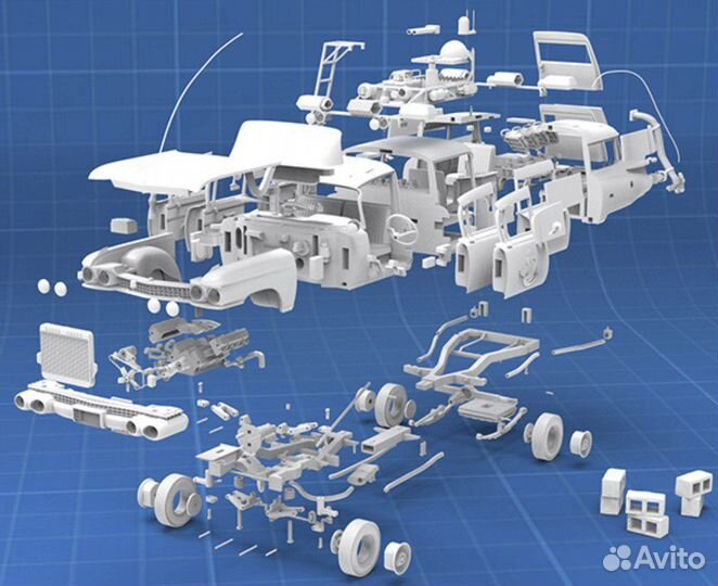 Проект Ecto-1 для 3D печати