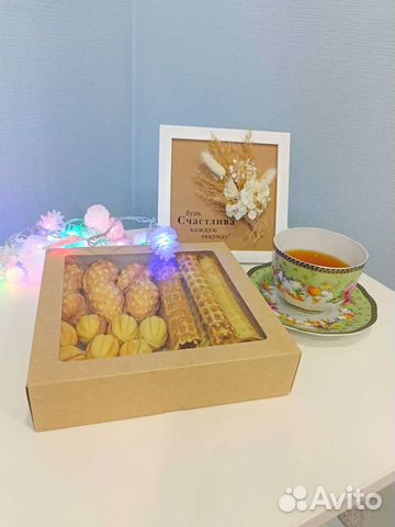 Домашние трубочки, шишечки и орешки