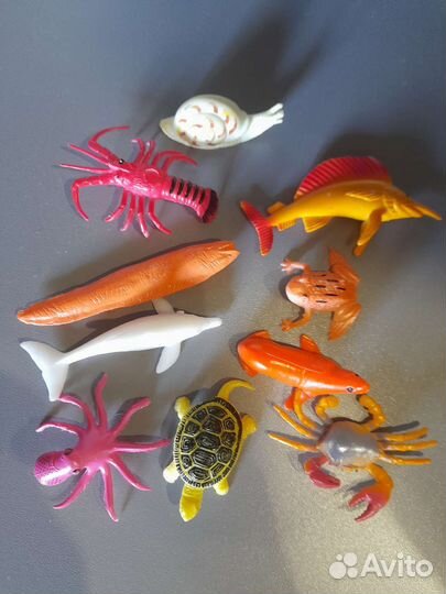 Набор морских обитателей