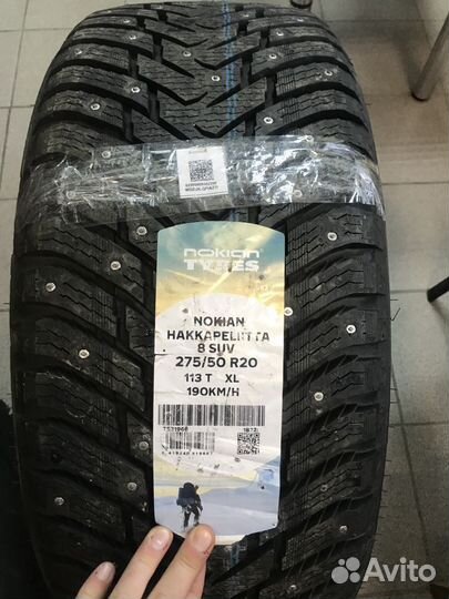 Nokian Tyres Hakkapeliitta 8 SUV 275/50 R20 113T