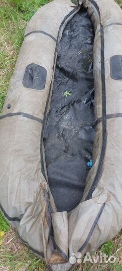 Лодка надувная двухместная бу