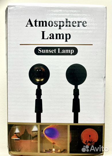 Лампа 16 цветов rgb закат мини-кольцо