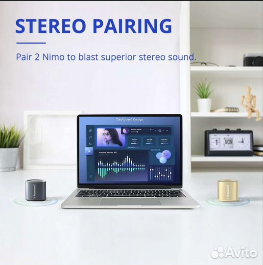 Bluetooth колонки 2шт. Tronsmart nimo mini (новые)
