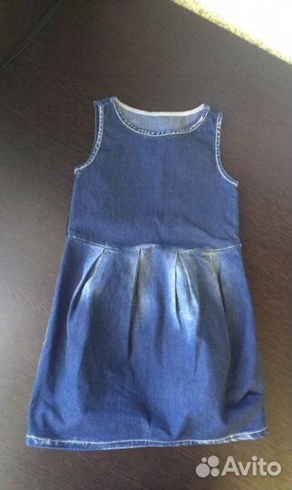 Сарафаны джинсовые от 3-5 лет