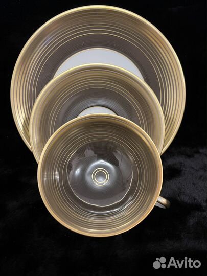 Чайные тройки, три штуки, Германия