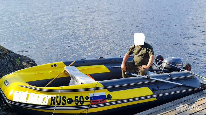 Лодка Reef Triton 400 S-Max с ямахой F15,4 такта