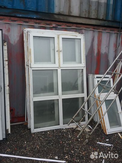 Окна пластиковые и балконные двери бу