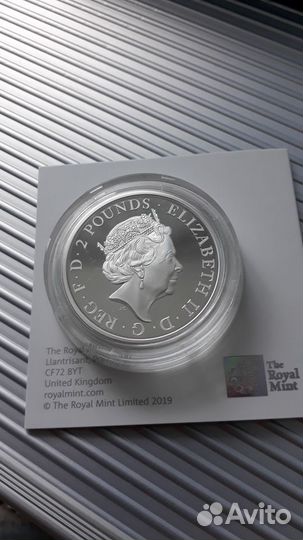 Монета Британия 2020