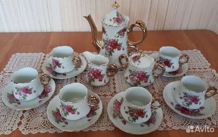 Кофейный сервиз новый