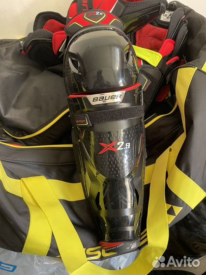 Щитки и Налокотники хоккейные взрослые sr