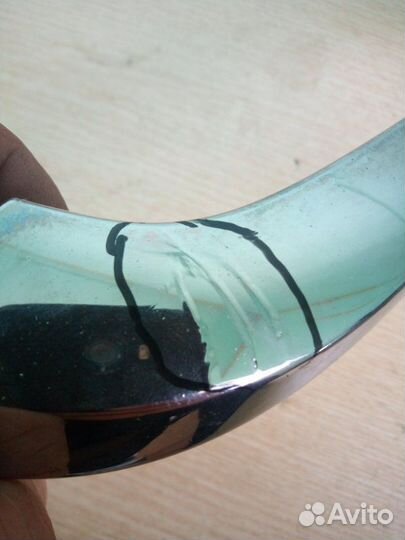 Накладка на бампер передняя левая LADA Granta