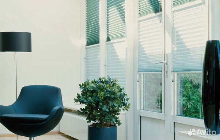 Шторы плиссе и гофре на окна