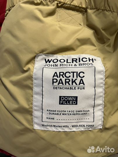 Мужская парка woolrich