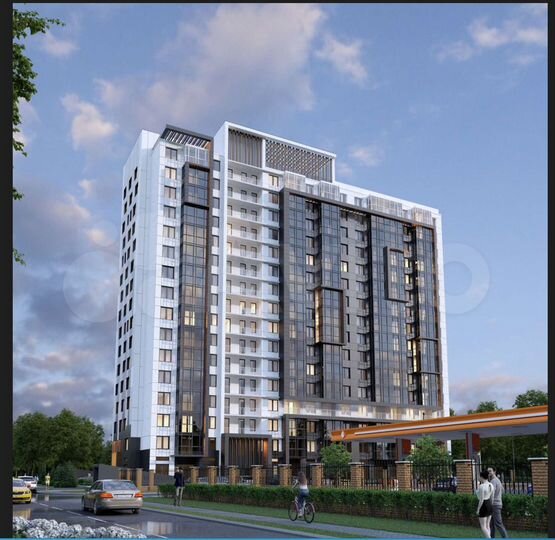 2-к. квартира, 65,5 м², 2/16 эт.