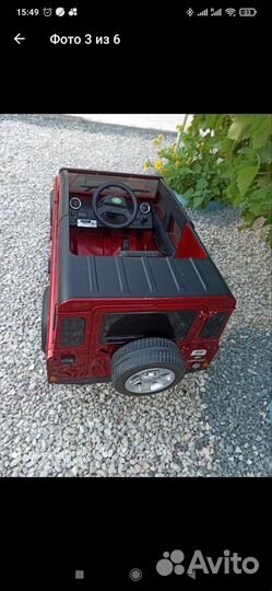 Детский электромобиль бу