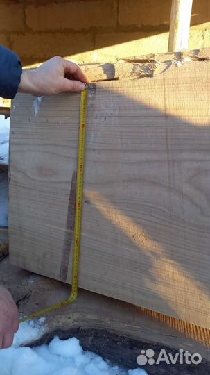 Слэб дерева и спилы