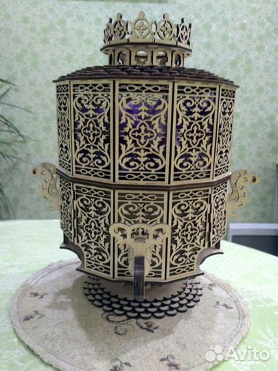Самовар-конфетница, подарок, сувенир