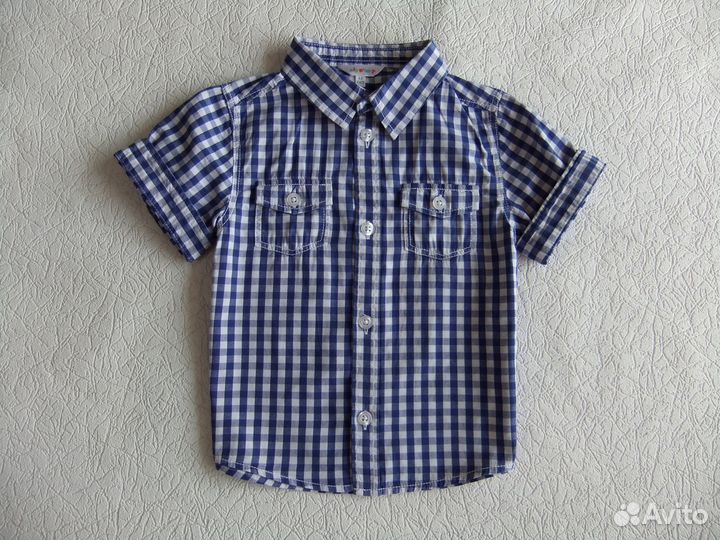 Фирменные рубашки 98 104