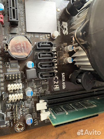 Материнская плата 1151/i5 6400/8gb