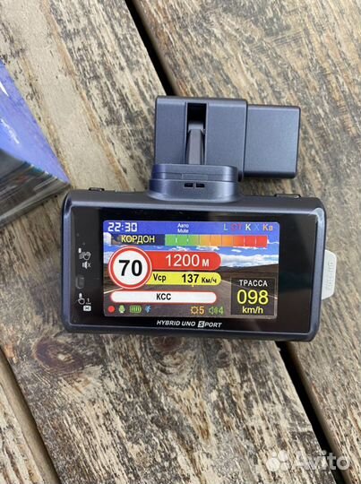 Радар детектор Combo Silverstone Uno Sport WiFi